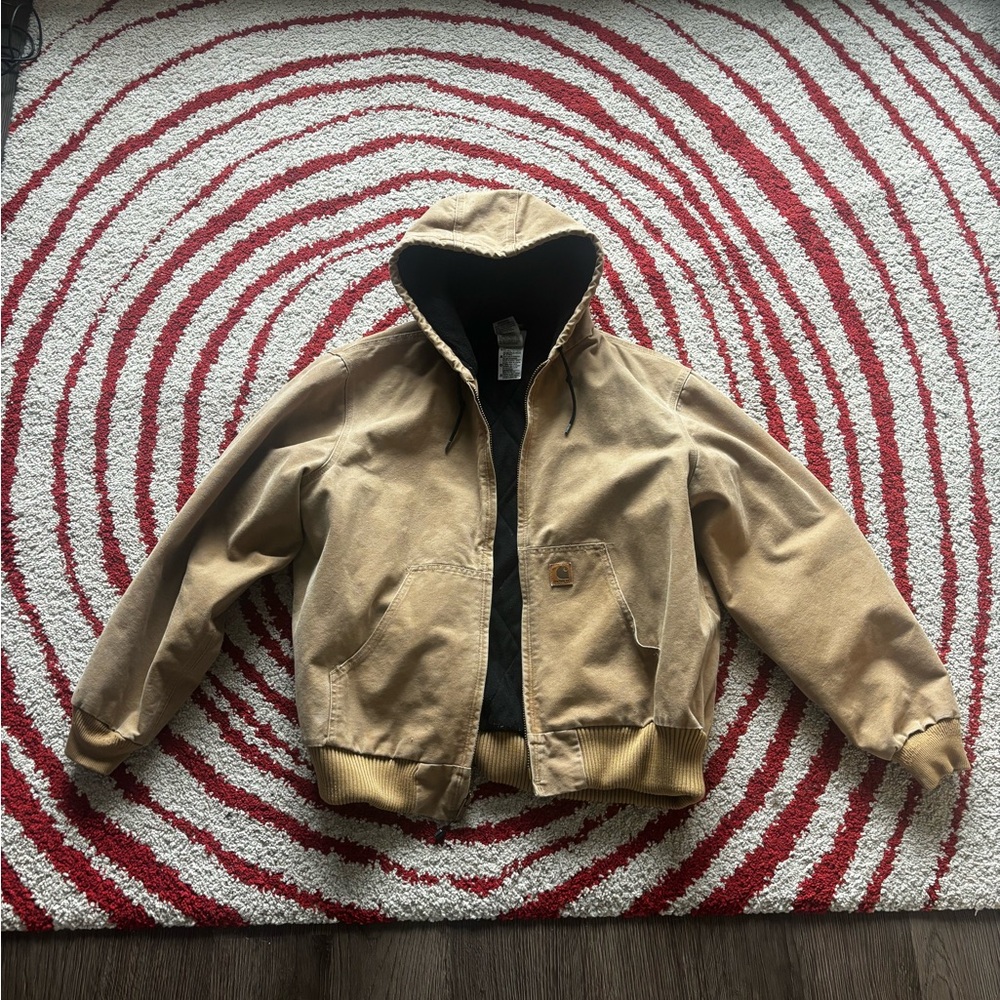 Vintage X-Large Tan Carhartt Jacket